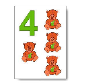 okul öncesi çocuklar için sayıları tanıyalım çalışma sayfaları